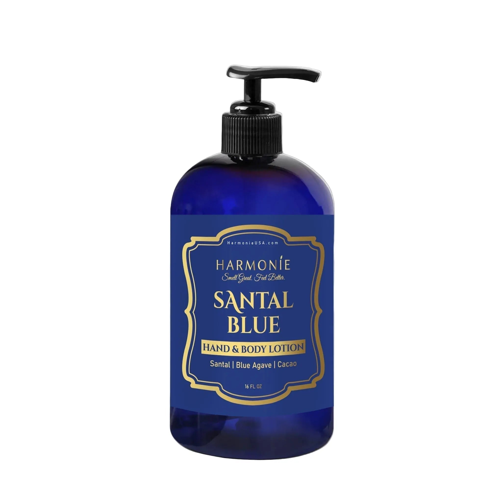 Santal Blue Luxury Body Lotion - Natural Skincare | Harmonie