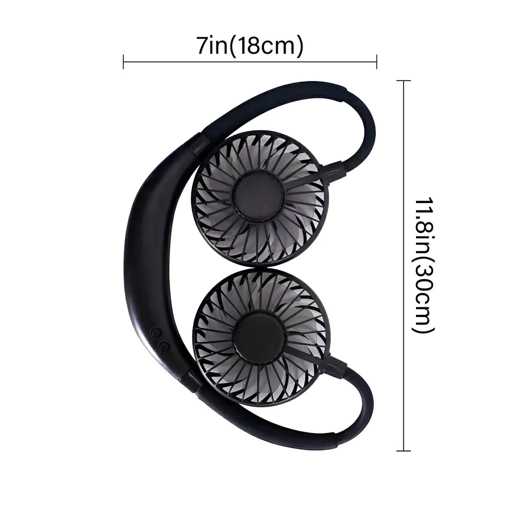 Compact Mini Fan | Portable Battery Operated Hand Held Fan with 3 Speed Settings | Lightweight Cooling Solution for Travel