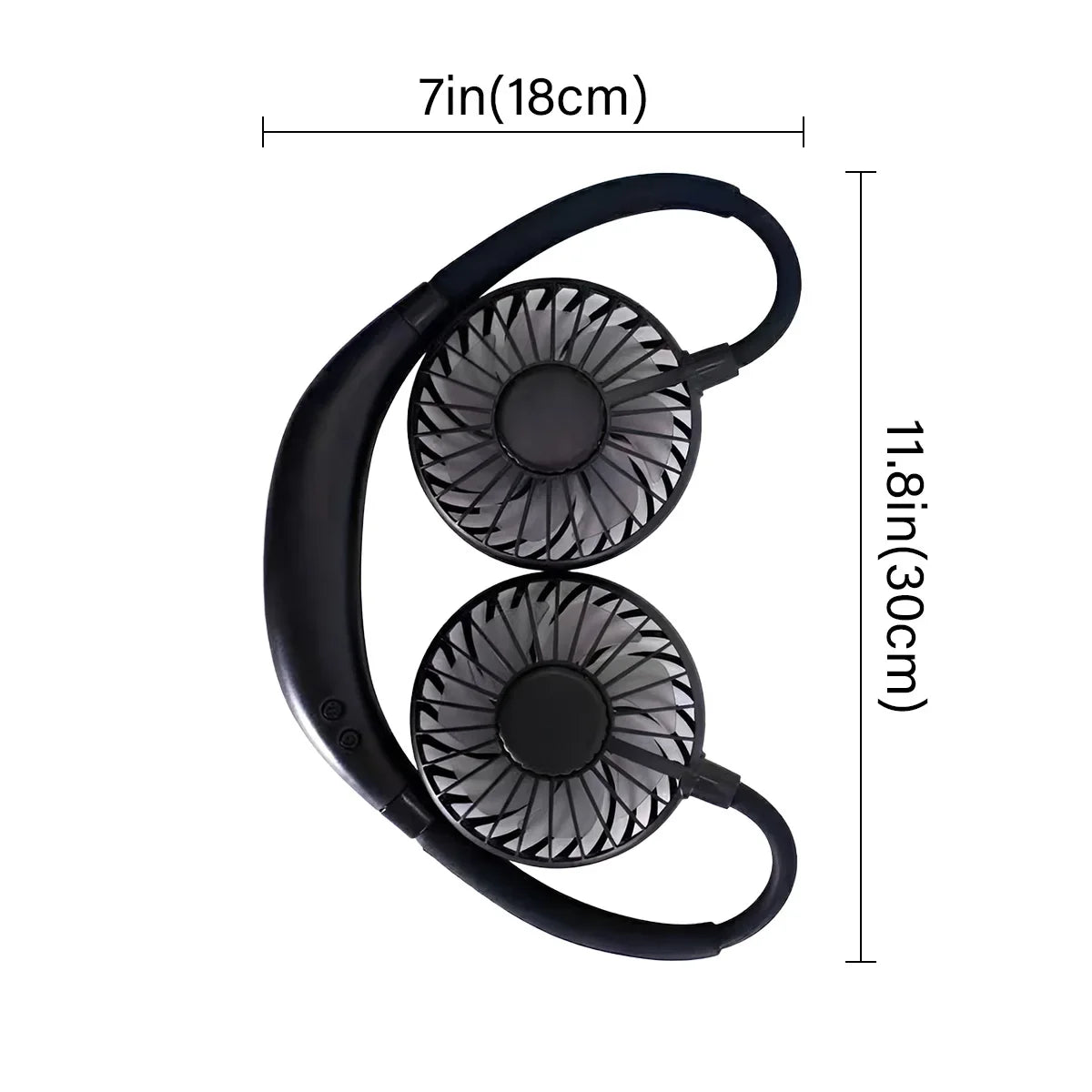Compact Mini Fan | Portable Battery Operated Hand Held Fan with 3 Speed Settings | Lightweight Cooling Solution for Travel