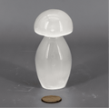Selenite Crystal Carved Mushroom Crown Chakra Stone