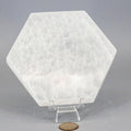 Selenite Crystal Hexagonal Charging Plate Polished