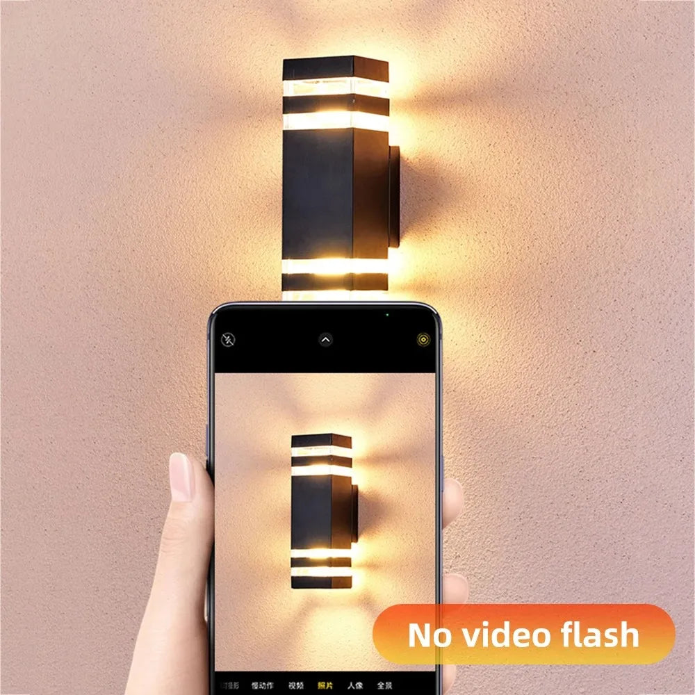 LED Outdoor Waterproof Wall Light | E27 Exterior Porch Stair Lamp Fixture