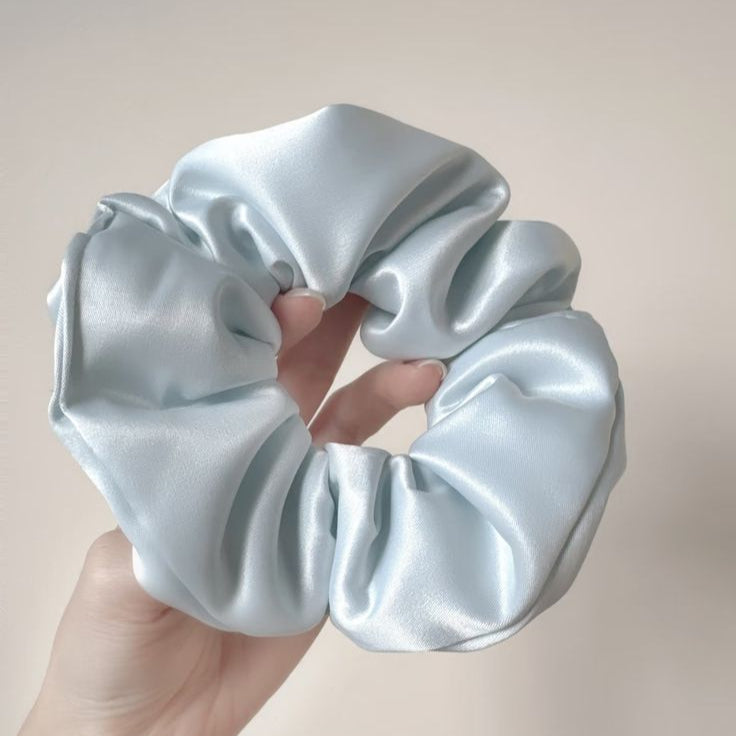 Silk Bloom Oversized Scrunchie