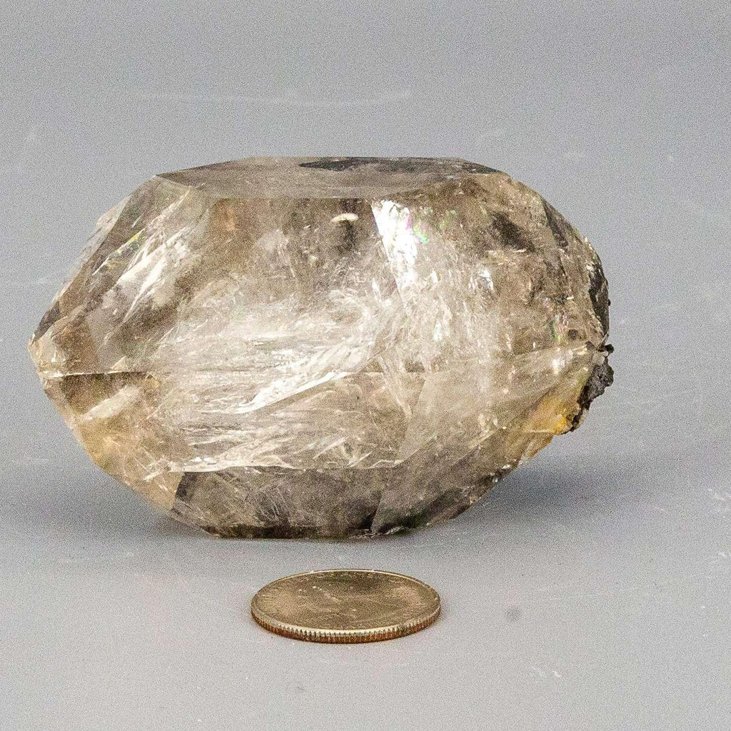 Smoky Herkimer Diamond Crystal Double Terminated Point
