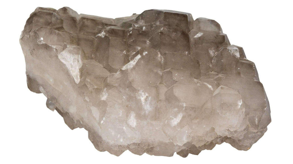 Smoky Quartz Crystal Gator Back Cluster Raw Specimen