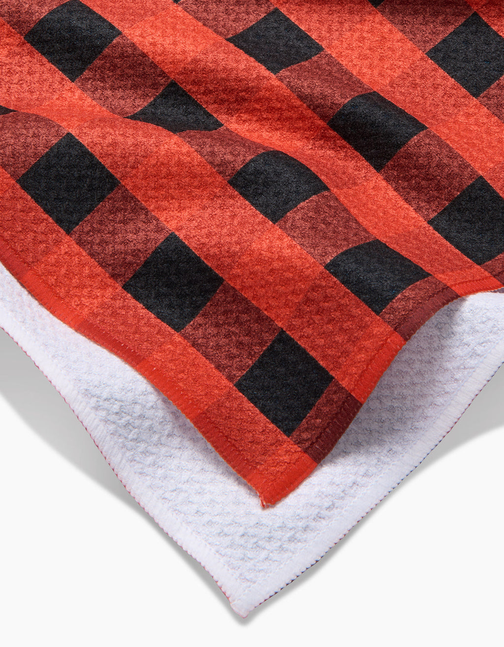 Burnt Ember Geometry Tea Towel