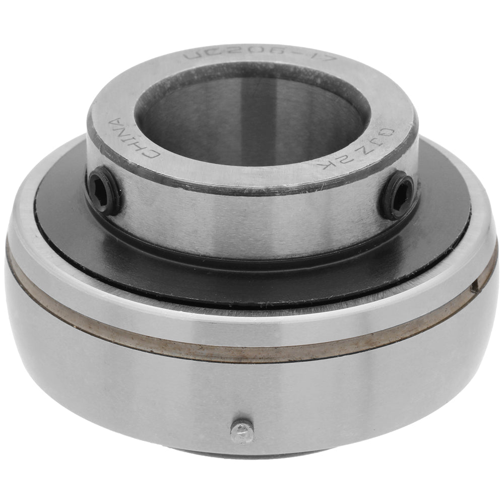 UC206-17 - Insert Bearing, 1.063" Bore (ID), Locking Set Screw