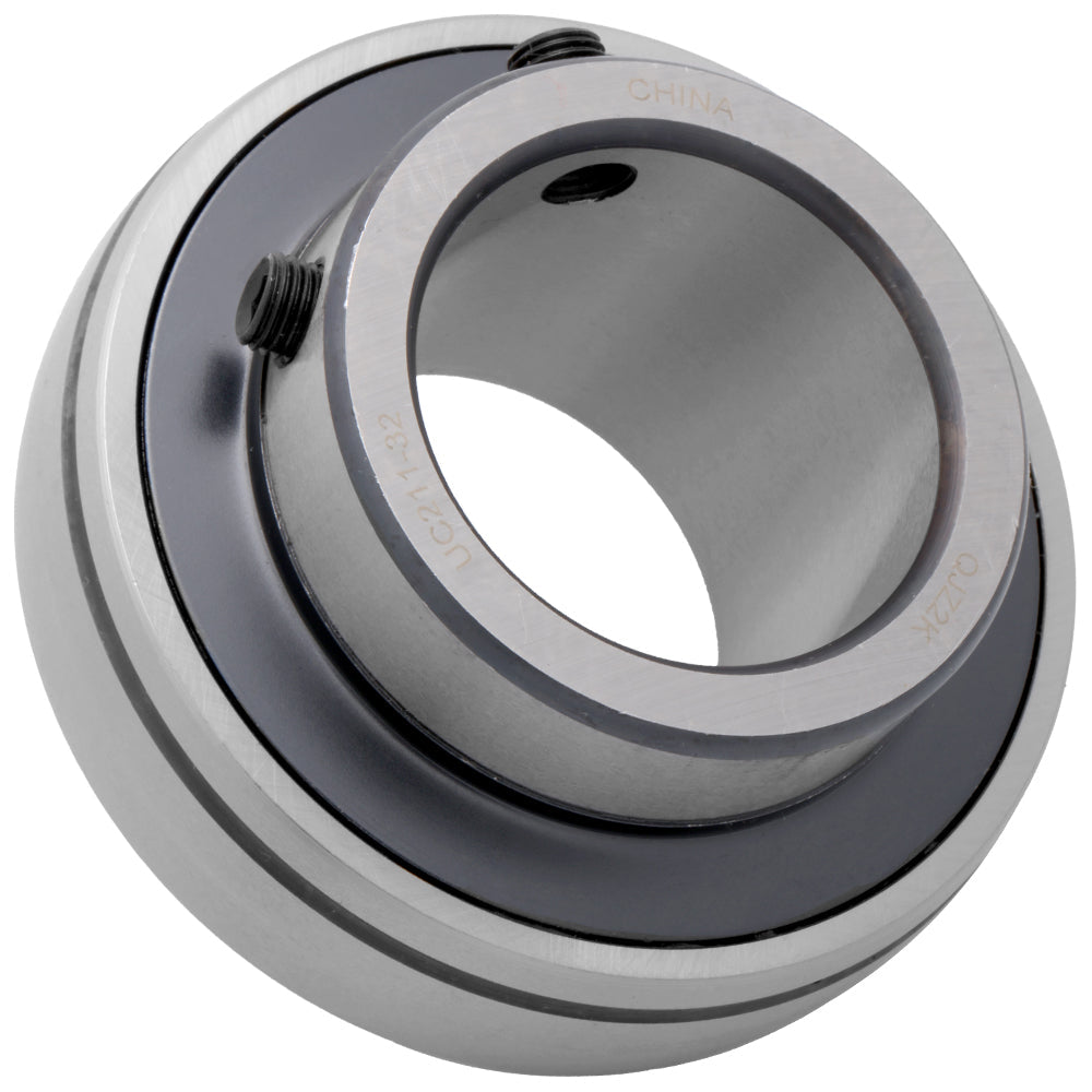 UC211-32 - Insert Bearing, 2.0" Bore (ID), Locking Set Screw