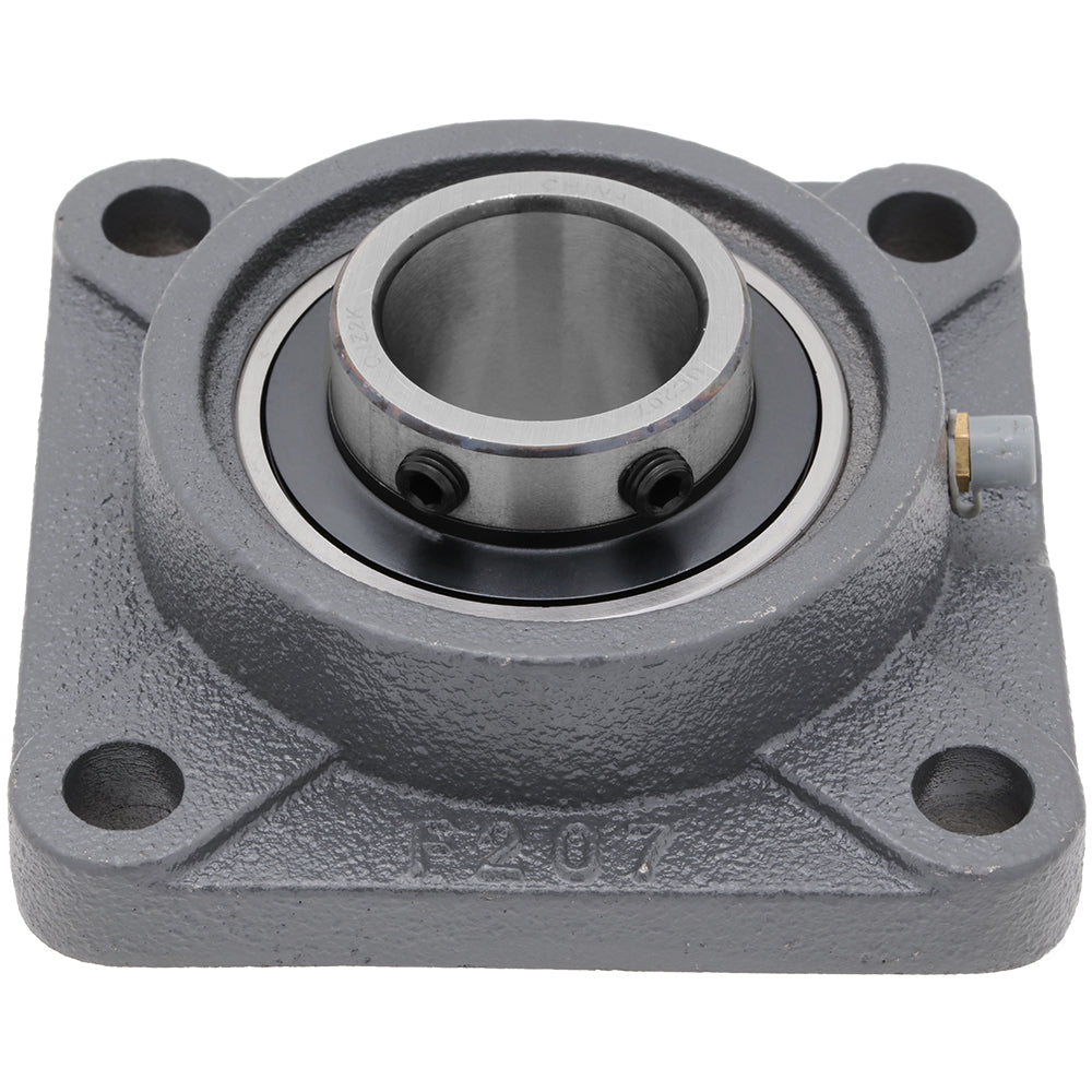 UCF207,  4-Bolt Flange Mounted Ball Bearing, 1.378" Bore (ID),  Insert Bearing: UC207,  Housing: F204