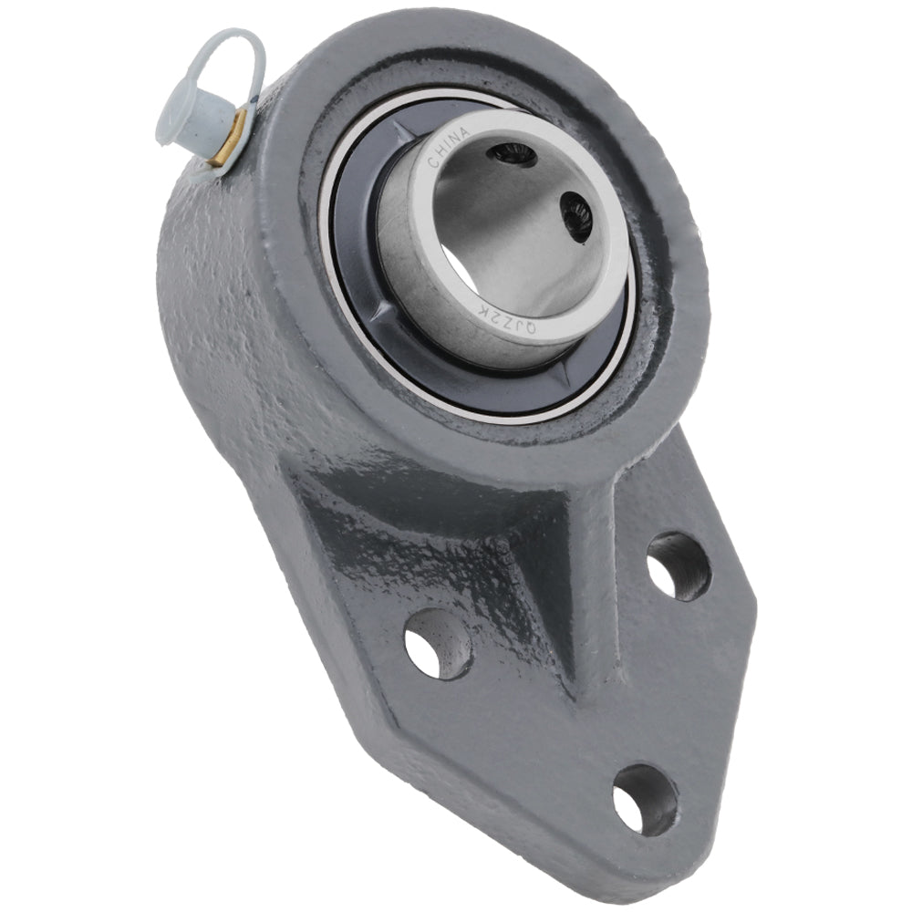 UCFB211 - 3-Bolt Flange Bracket Mounted Ball Bearing, 2.165"  Bore (ID),  Insert Bearing: UC211,  Housing: FB211