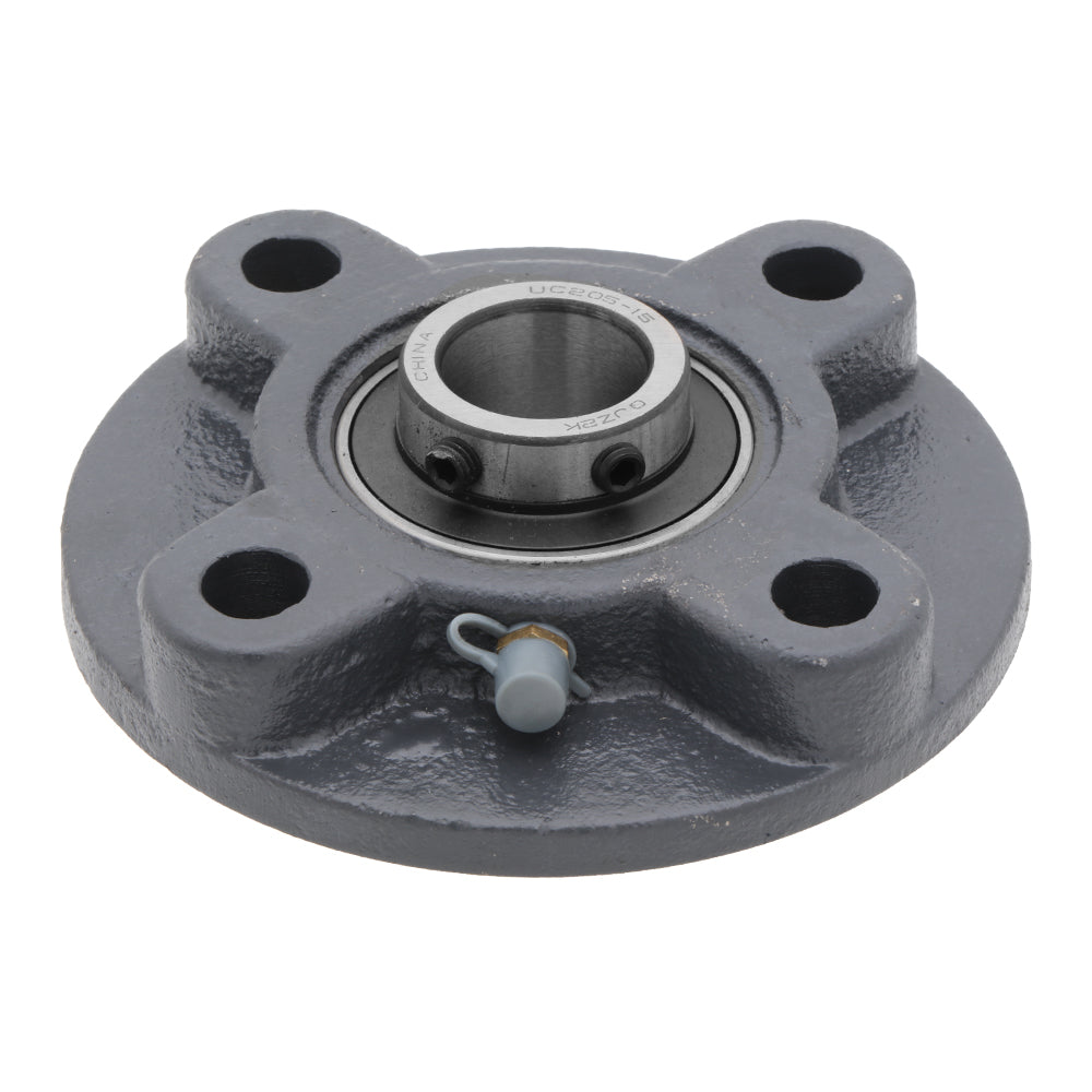 UCFC205-15, 4-Bolt Flange Mounted Ball Bearing, 0.938"Bore (ID), Insert Bearing: UC205-15, Housing: FC205