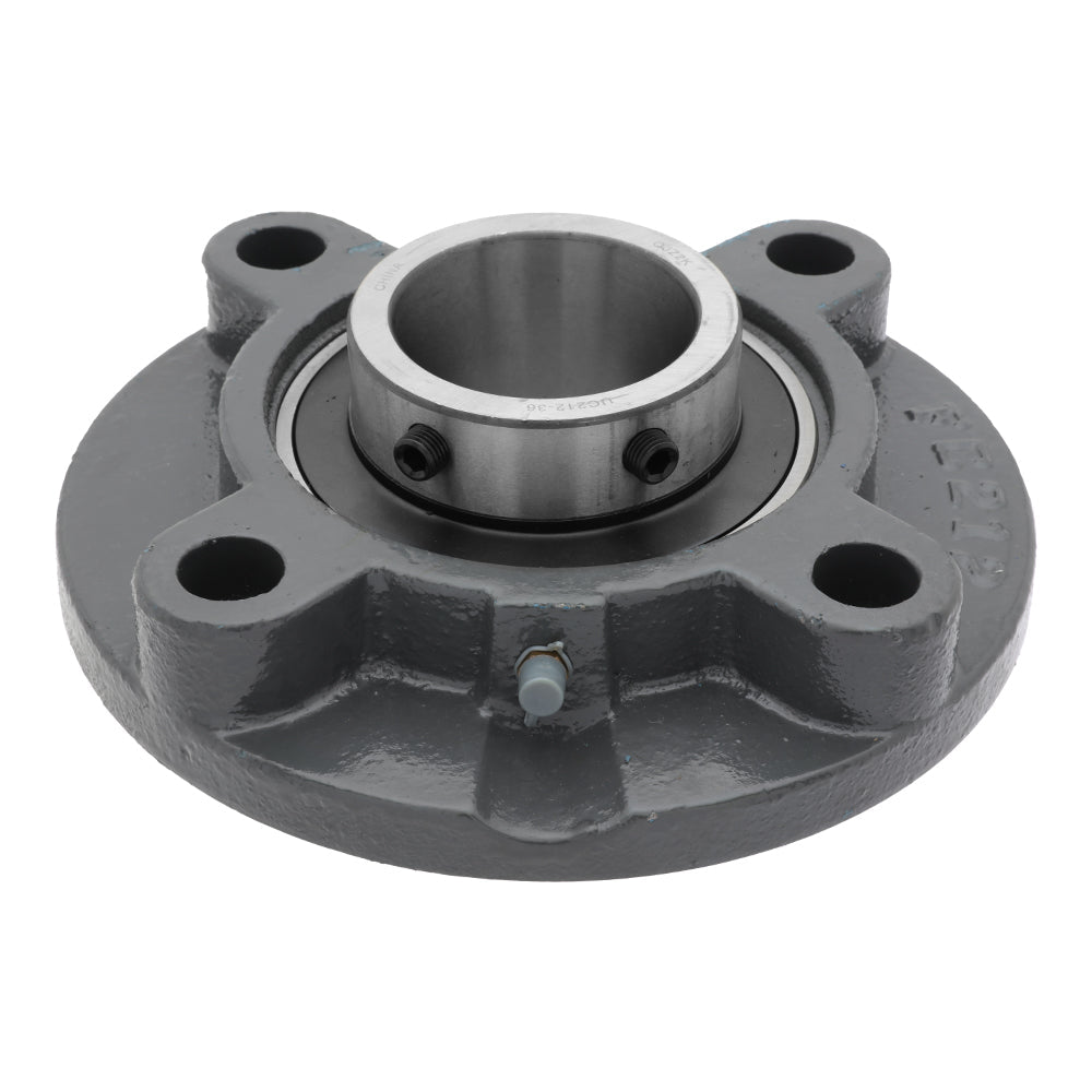 UCFC212-36, 4-Bolt Flange Mounted Ball Bearing, 2.25"Bore (ID), Insert Bearing: UC212-36, Housing: FC212