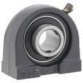 UCTB207 - Tapped Based Pillow Block Mounted Bearing Unit, 1.378" Bore (ID), Insert Bearing: UC207, Housing: TB207