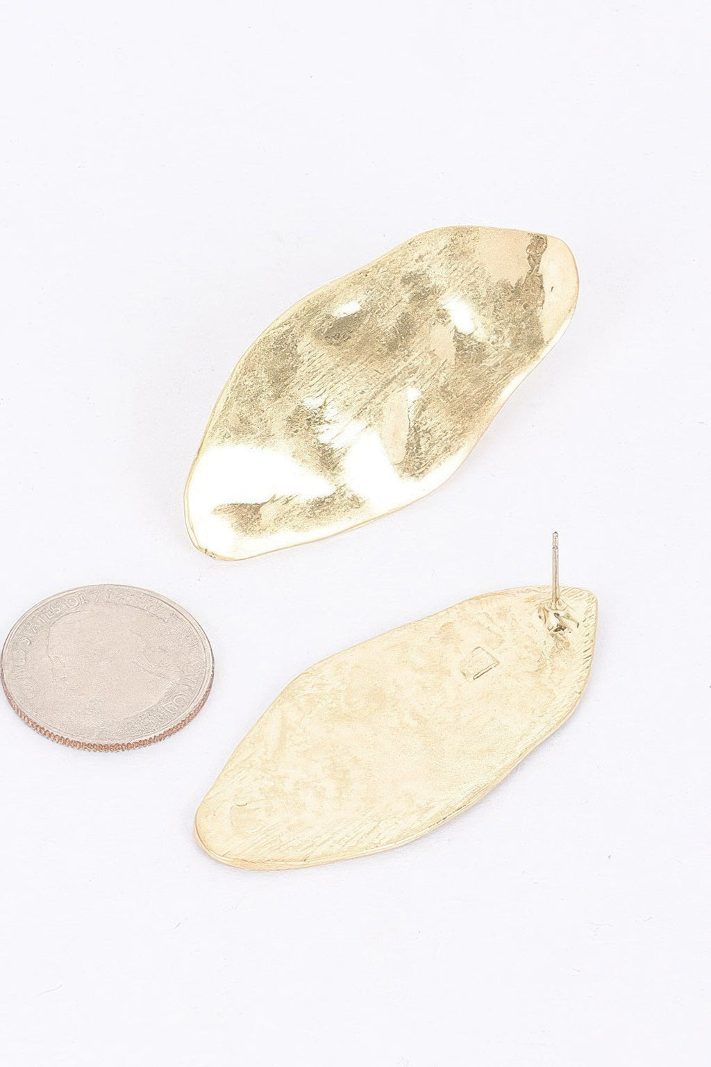 Gold Plated Metal Earring
