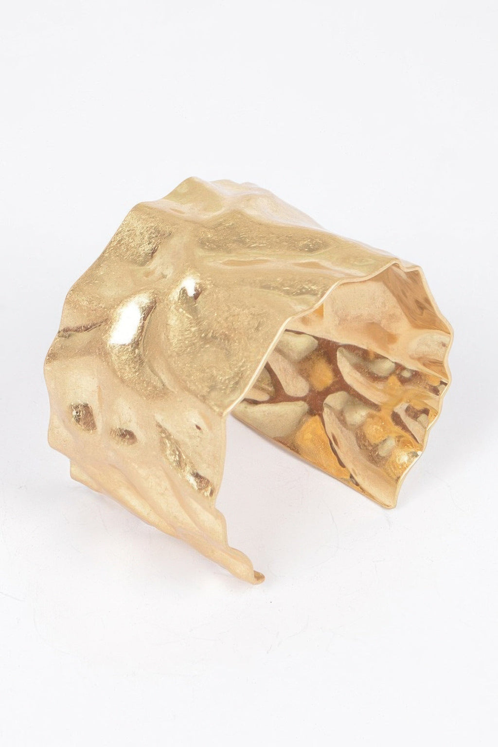 Hammered Metal Cuff
