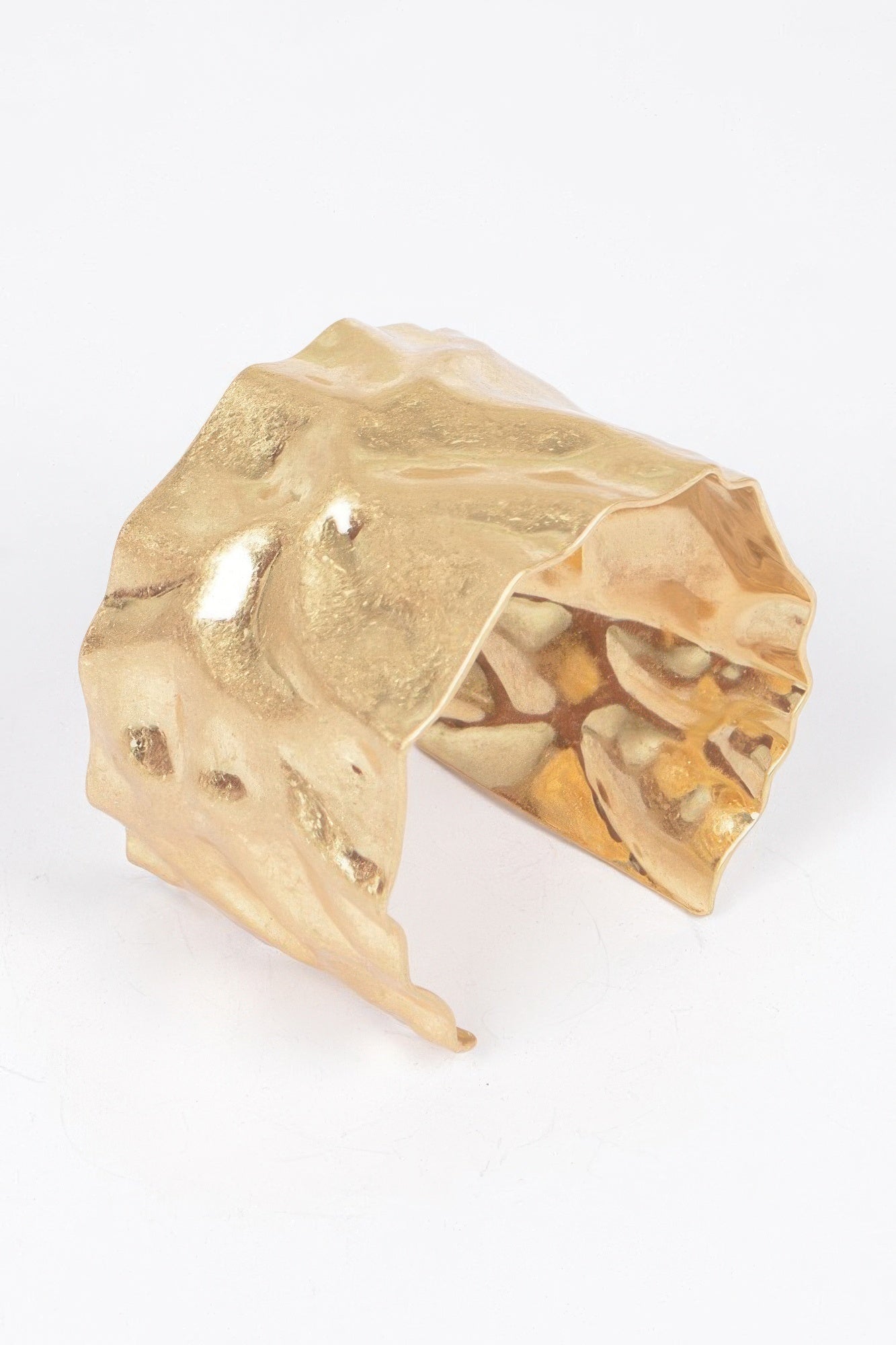 Hammered Metal Cuff