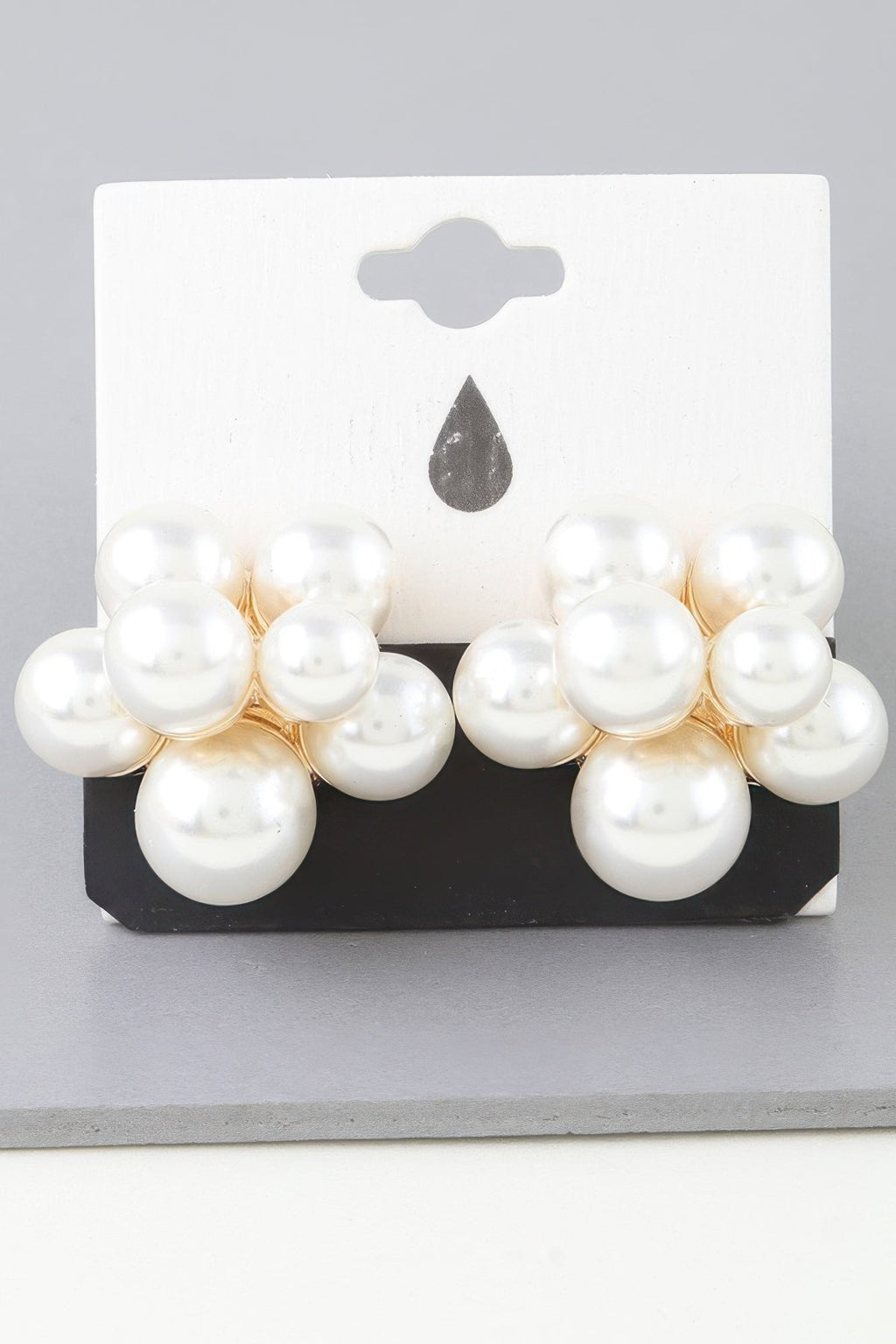 Pearl Flower Bundle Stud Earrings