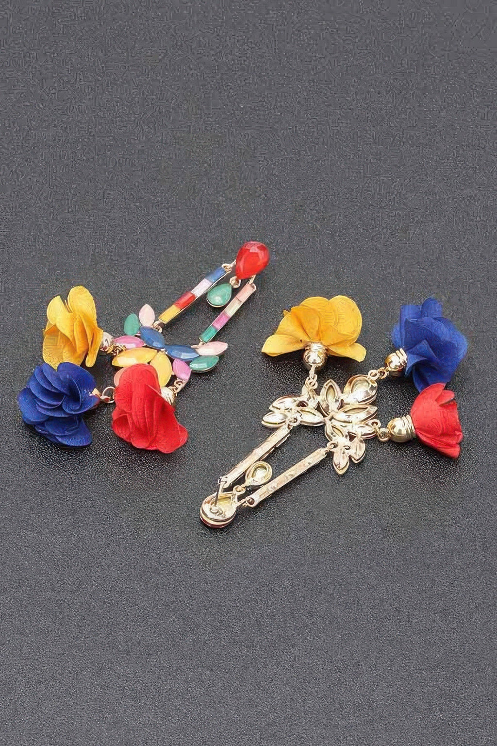 Flower Rhinestone Earring