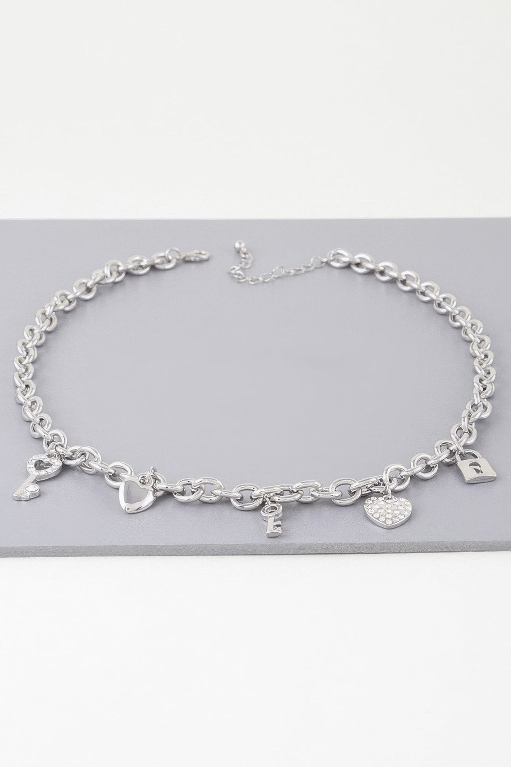 Heart Locker Charm Necklace