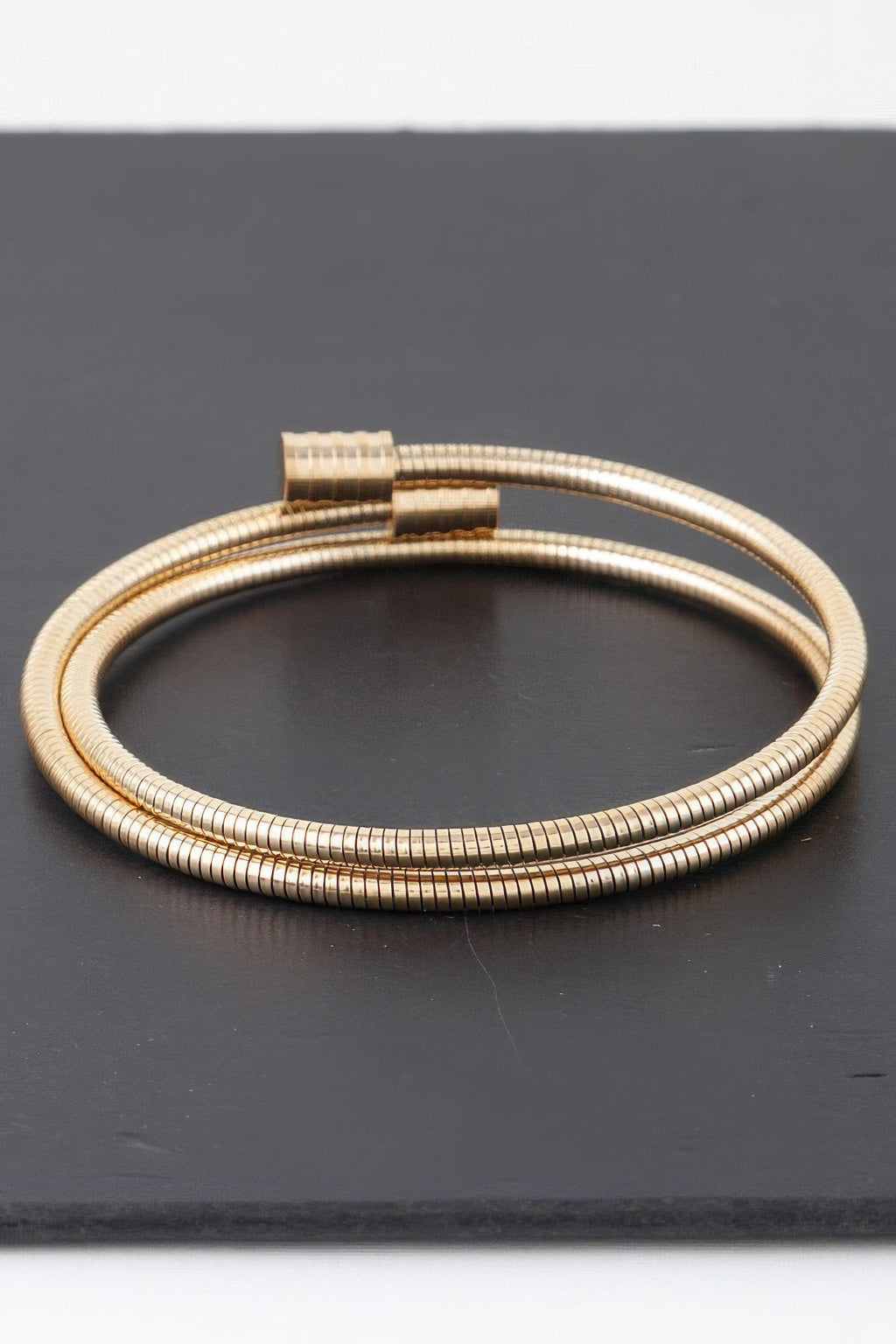 Coil Wrapped Bracelet