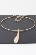 Long Tear Drop Necklace