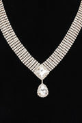 Rhinestone Necklace Set
