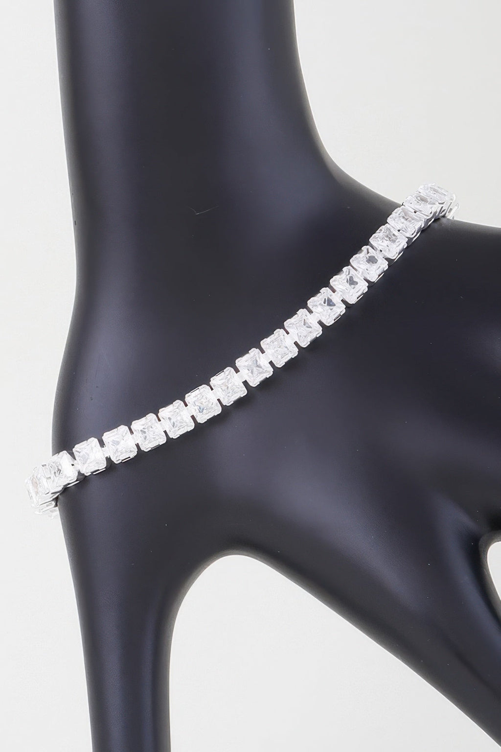 Minimal Cubic Zirconia Bracelet