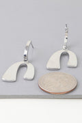 Abstract Arch Drop Earrings