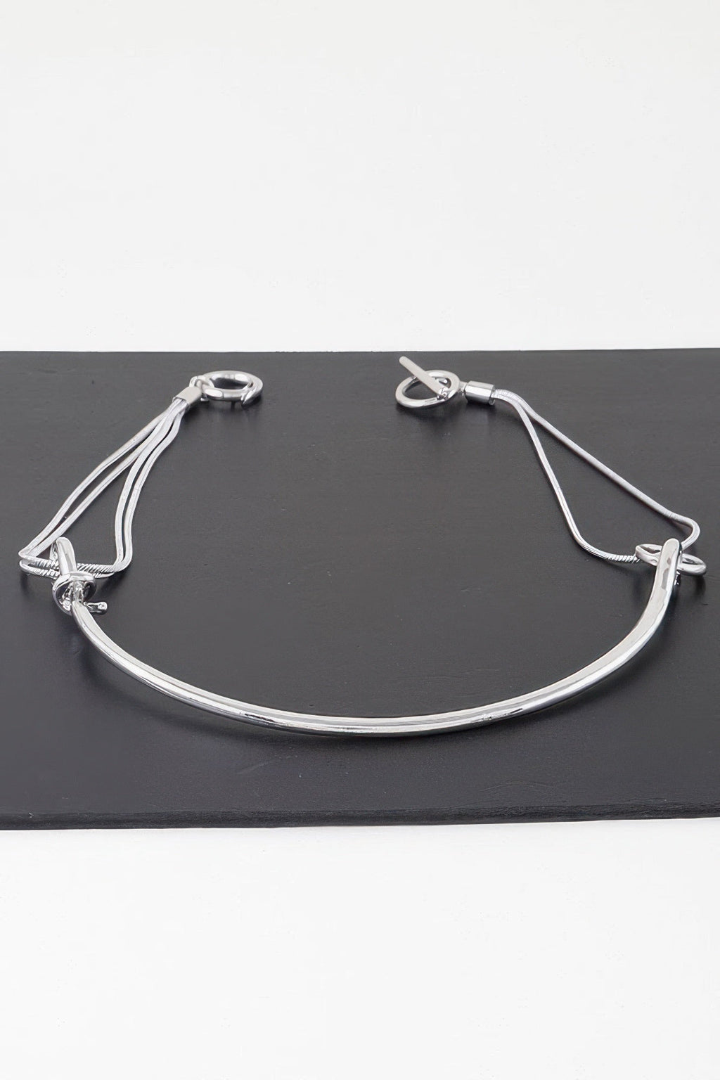 Double Toggle Rope Necklace