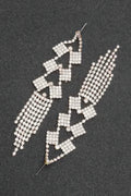 Rhinestone Fringe Earring