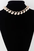 Double Link Chain Choker Necklace