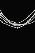Multi Pillar Beaded Necklace