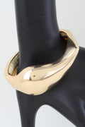 Shiny Teardrop Cuff Bracelet