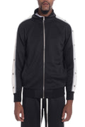 Snap Button Track Jacket
