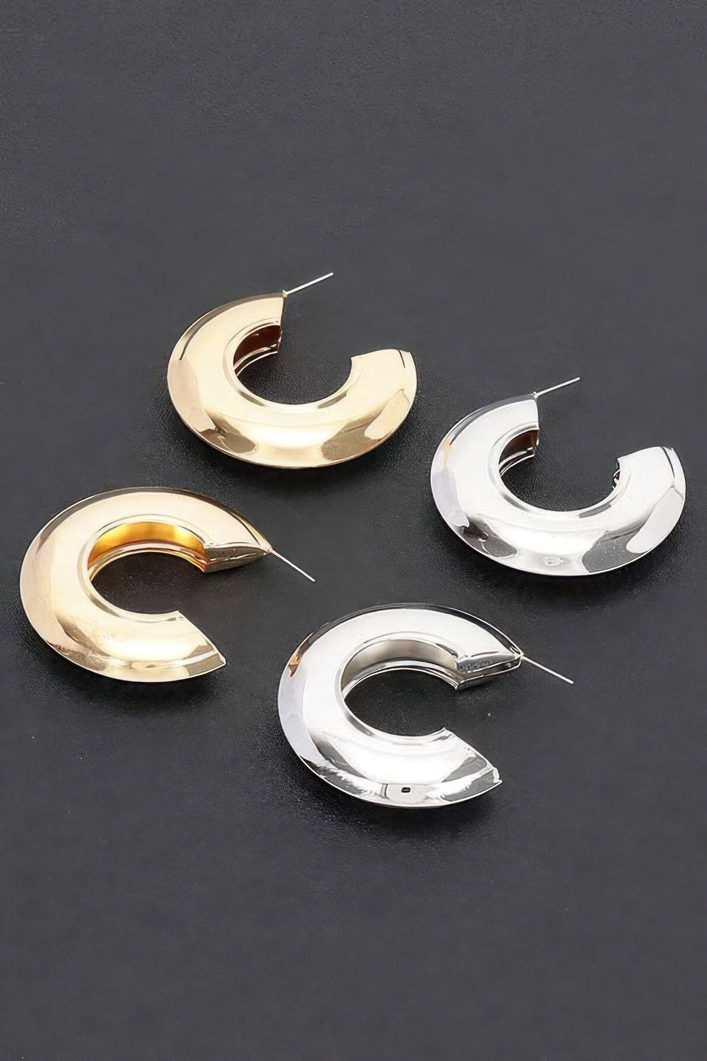 Metal Hoop Earring
