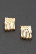 Gold Plated Metal Earring