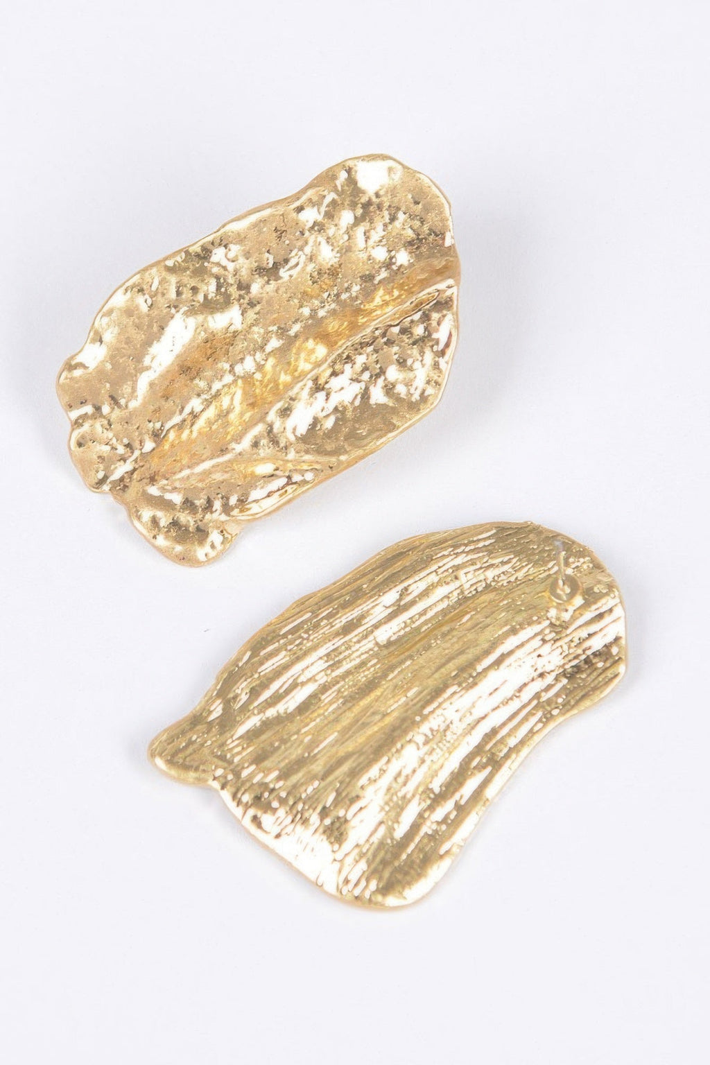 Cast Metal Earring