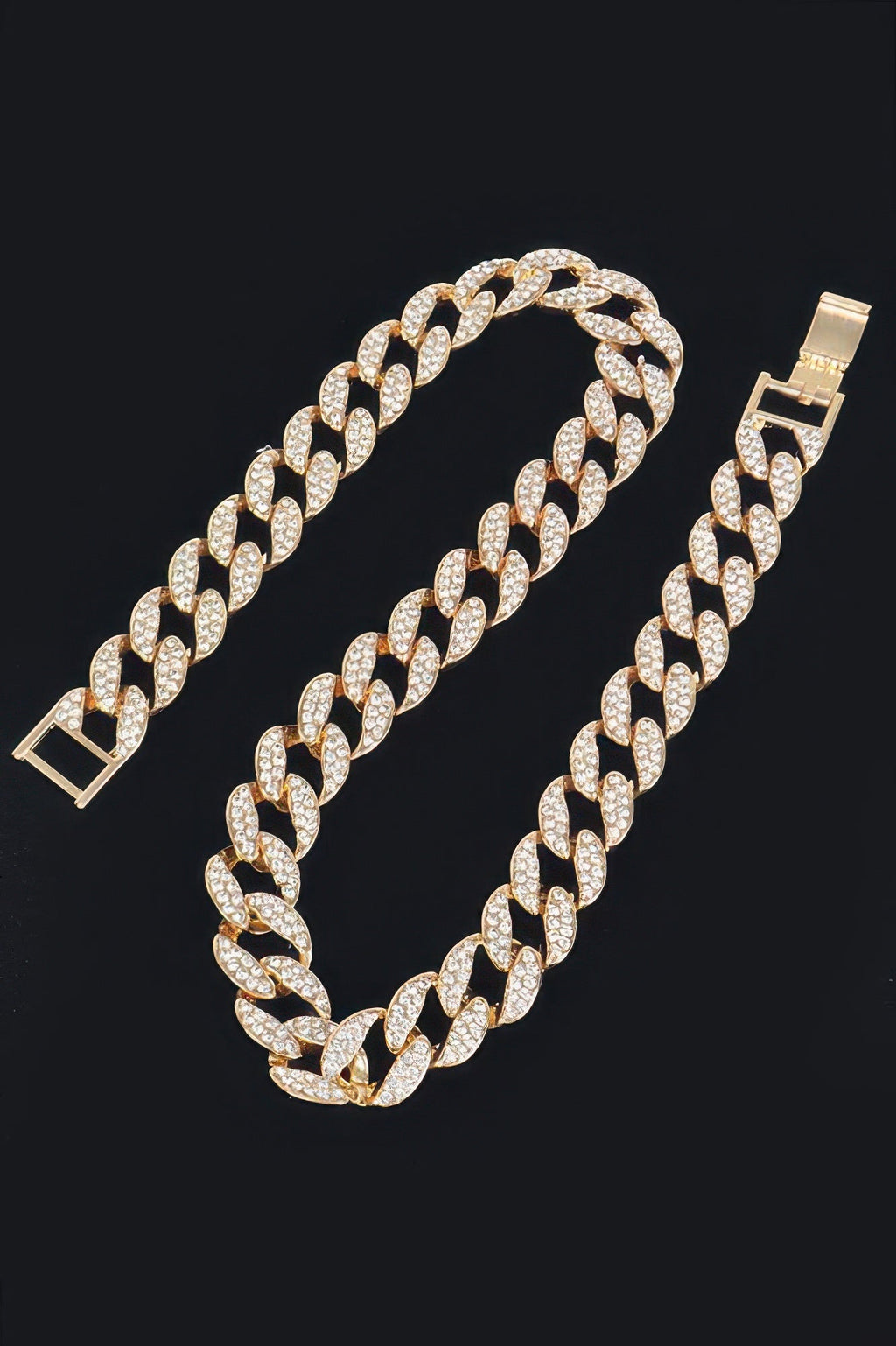 Hammered Bulk Chain Necklace
