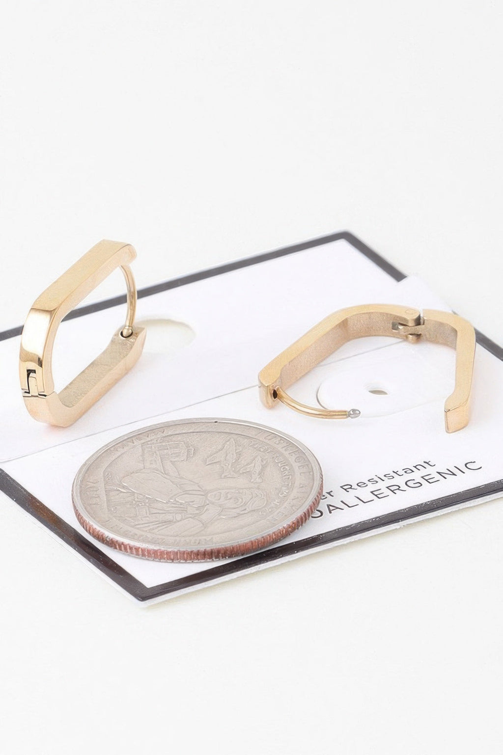 Delicate Link Chain Oval Earrings