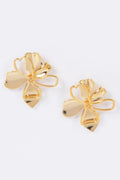 Metal Flower Earring
