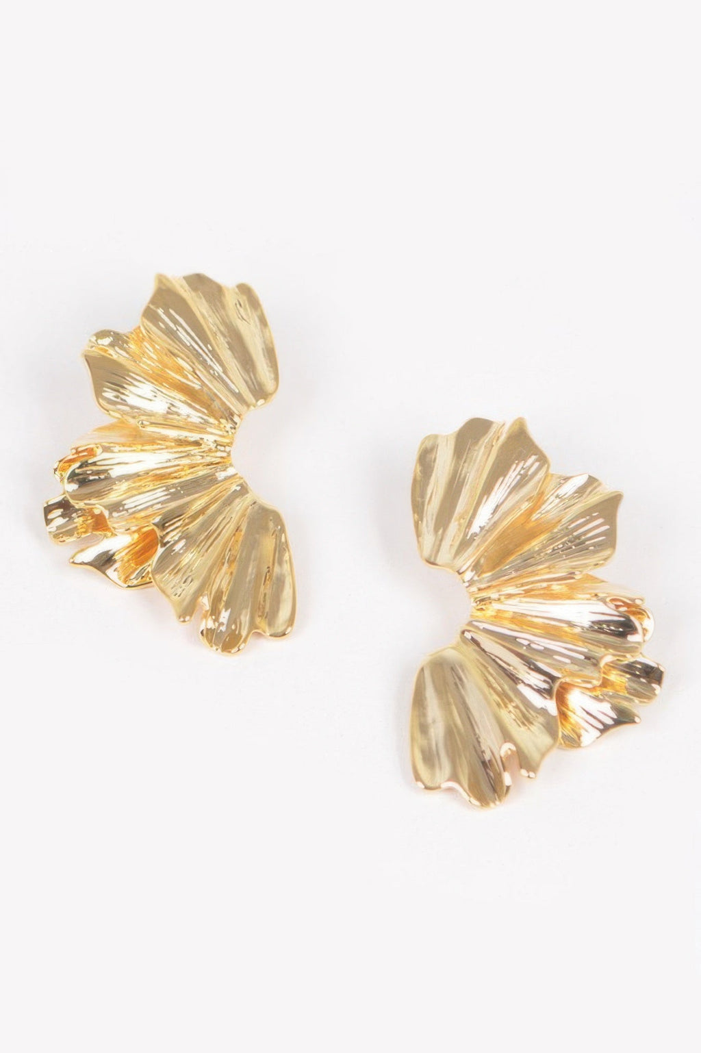 Metal Gold Plated Earring