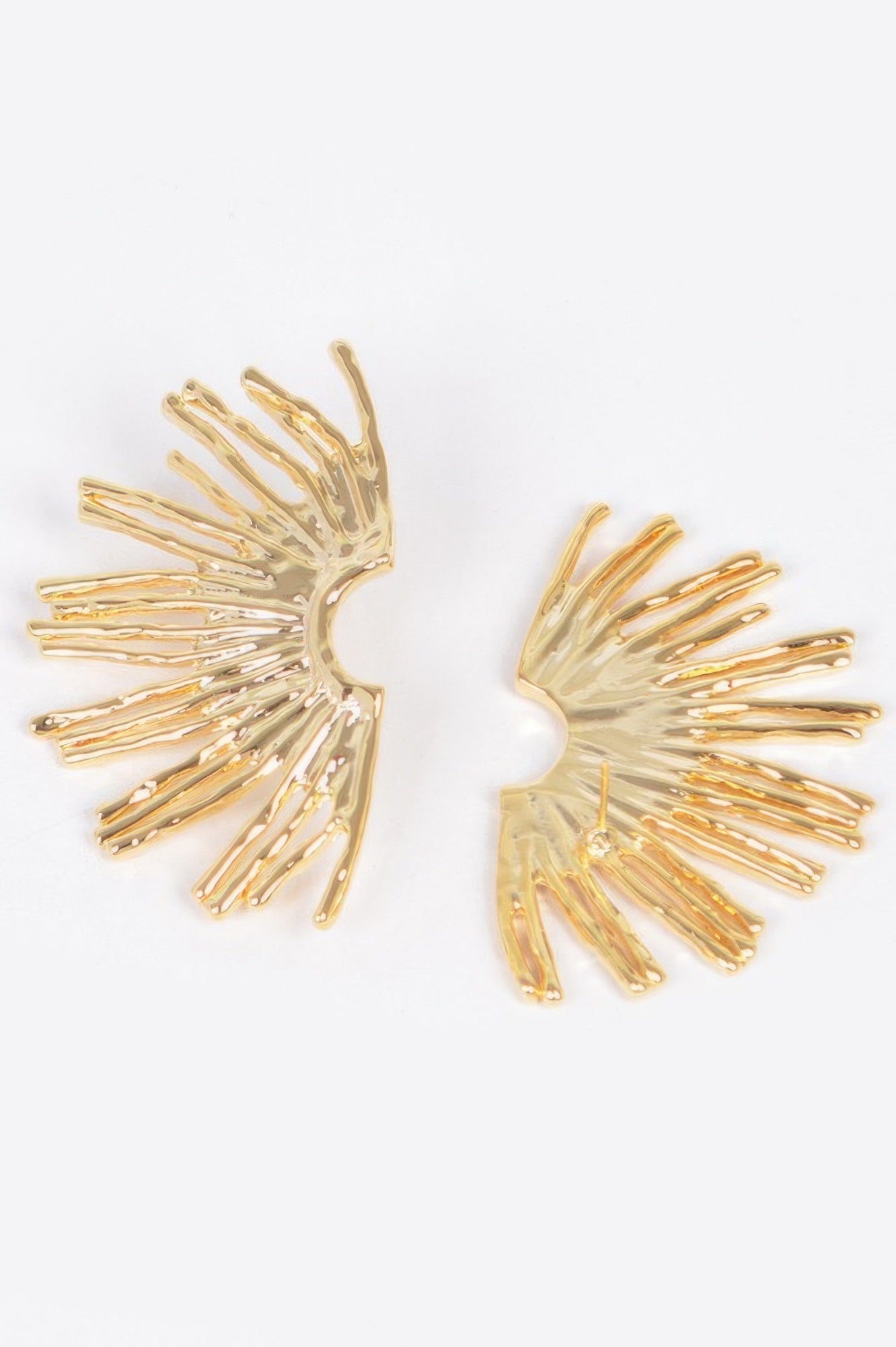 Metal Gold Plated Earring