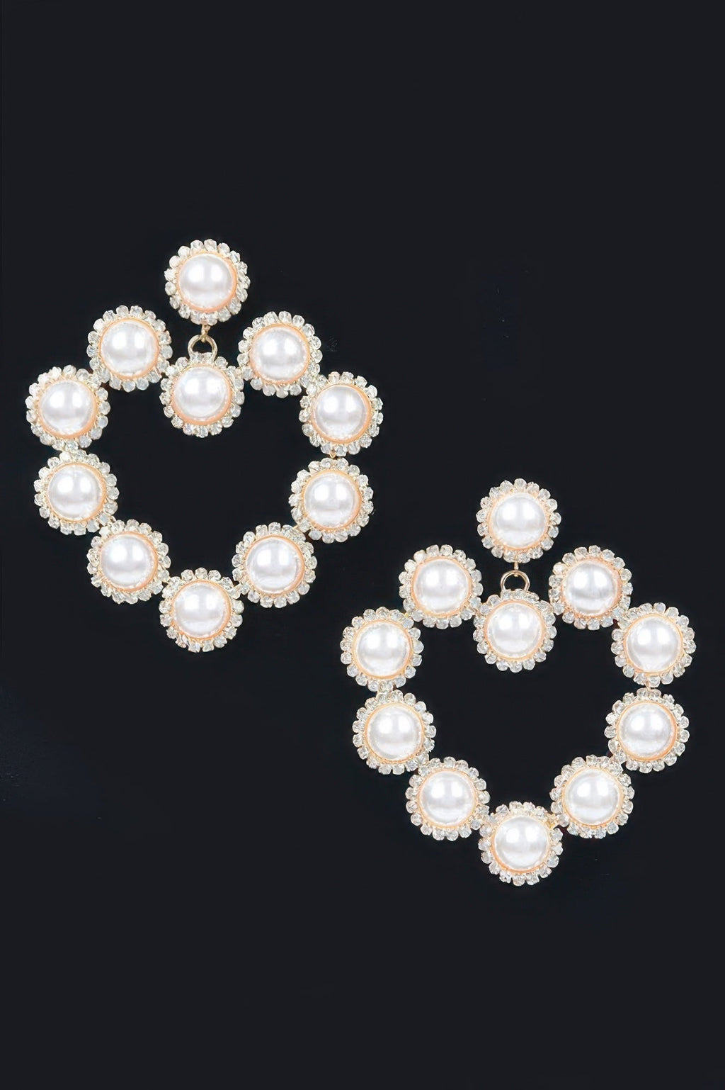 Faux Pearl Earring