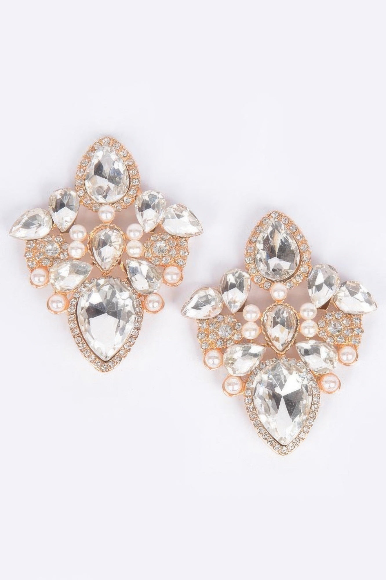 Multi Rhinestone Earring