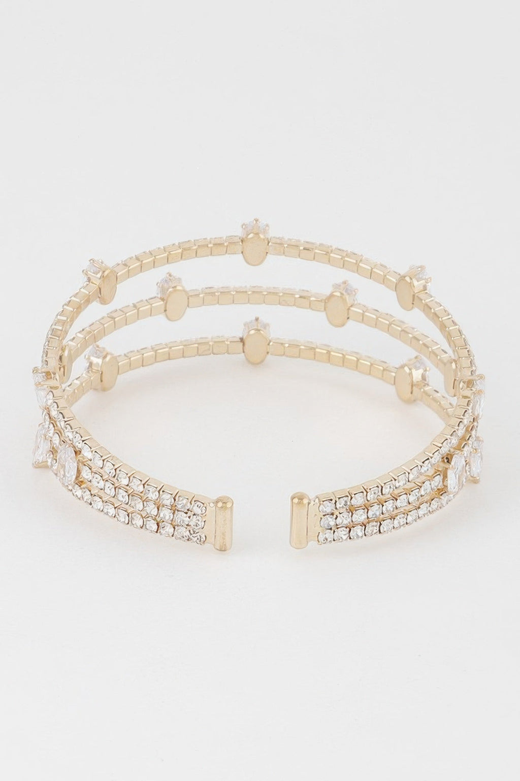 Cubic Rhinestone Bracelets