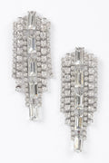 Multi Shape Rhinestone Earring