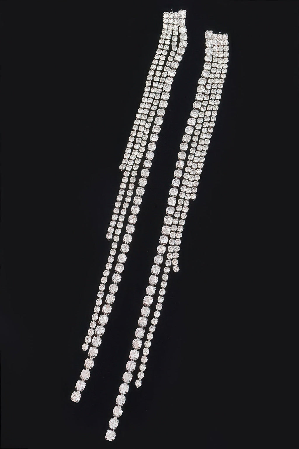 Rhinestone String Earring