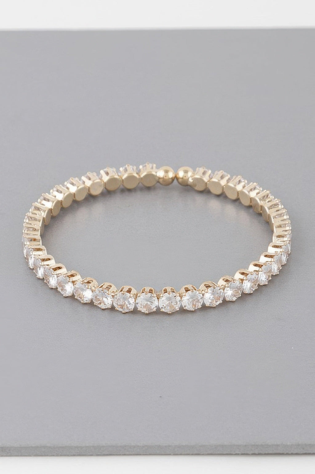 Classic Rhinestone Cuff Bracelet