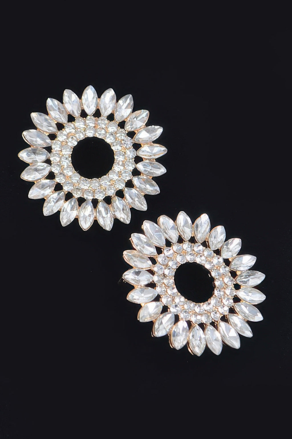 Rhinestone Stud Earring