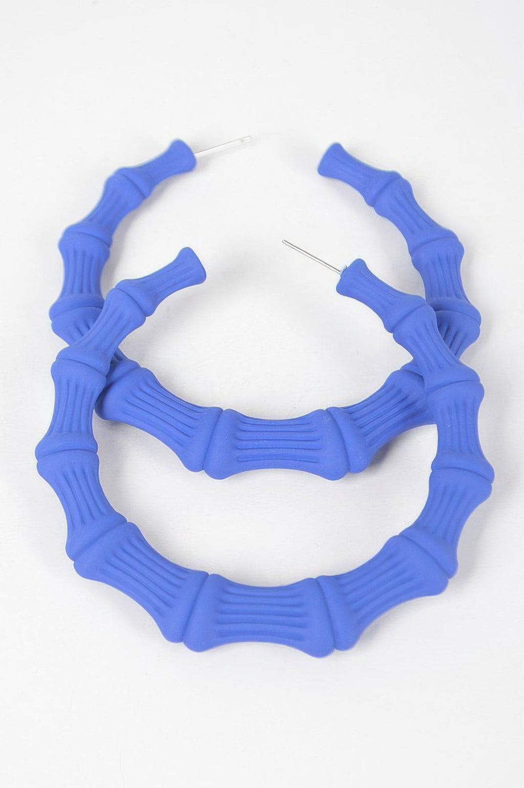 Color Paint Bamboo Shape Earring